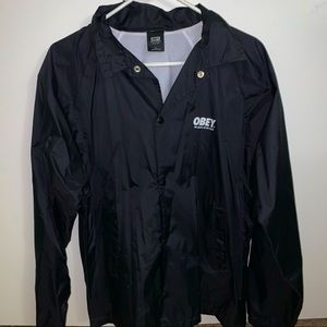 Obey windbreaker. Worn twice.